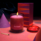 Preview: Paul Smith Duftkerze Merrymaker,Glasgefäss, rot-aubergine, style